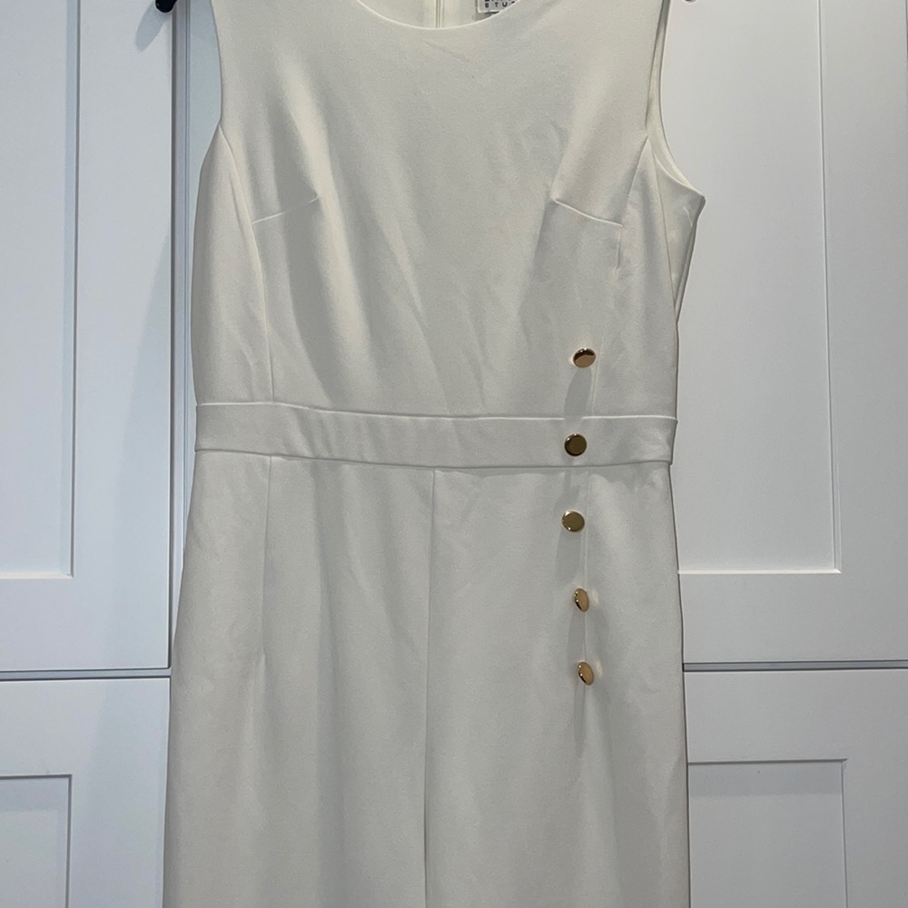 Enfocus Studio White Jumpsuit
